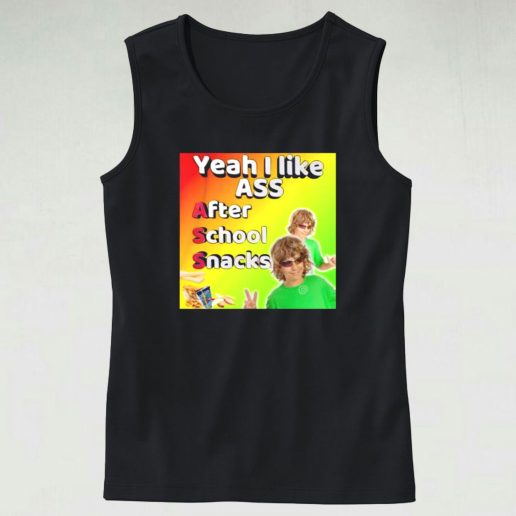 Yeah I Like Ass Sarcastic Dank Meme Funny Tank Top 1