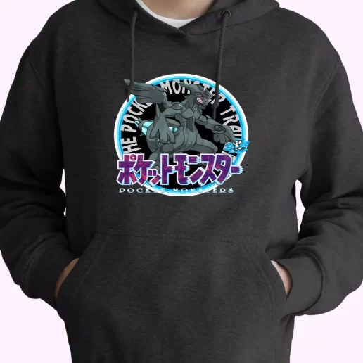 Zekrom Pokemon Classic Hoodie Streetwear