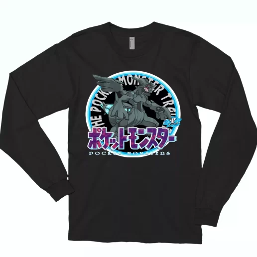 Zekrom Pokemon Classic Long Sleeve T Shirt