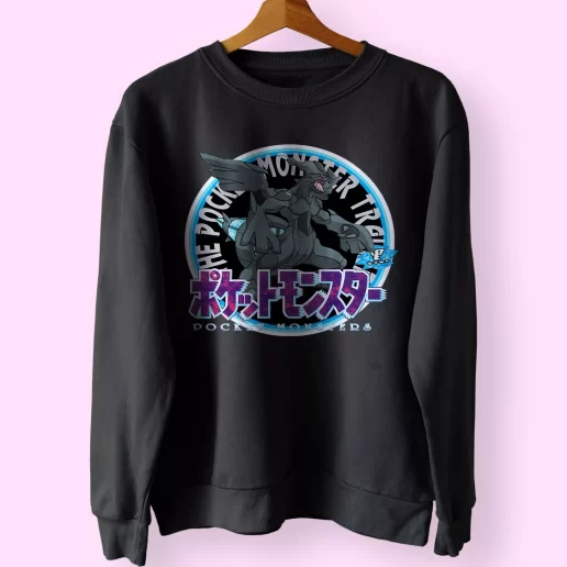 Zekrom Pokemon Classic Sweatshirt Style