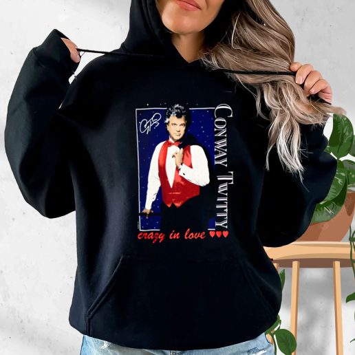 Aesthetic Hoodie Conway Twitty Crazy In Love 1