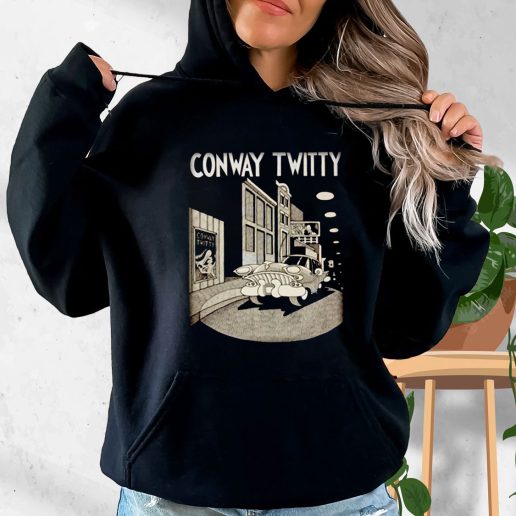 Aesthetic Hoodie Conway Twitty Singer 1