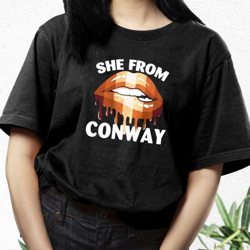 Aesthetic T Shirt She From Conway Arkansas 1