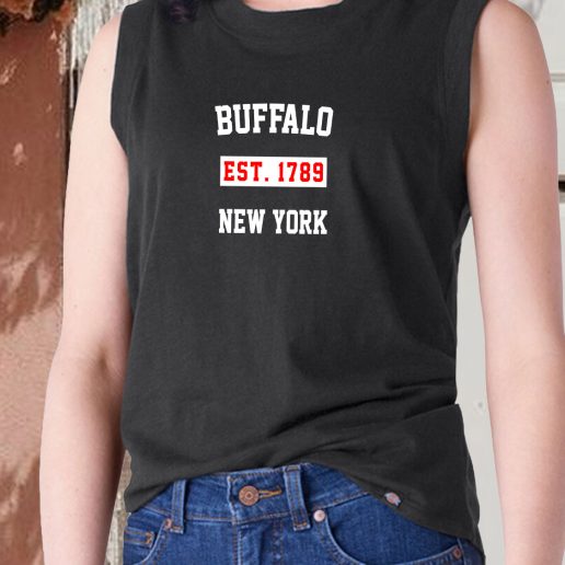 Aesthetic Tank Top Buffalo Est 1789 New York 1