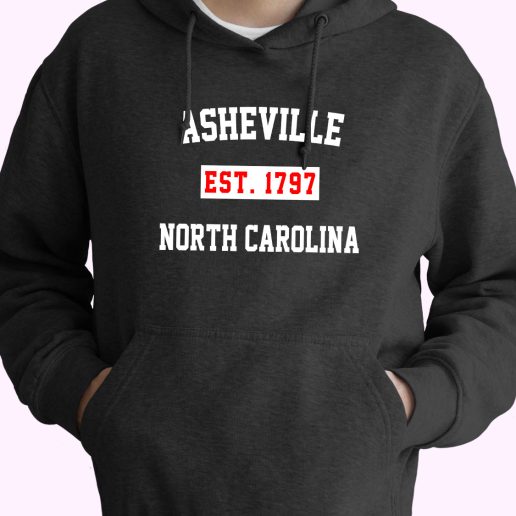 Asheville Est 1797 North Carolina Vintage Hoodie 1