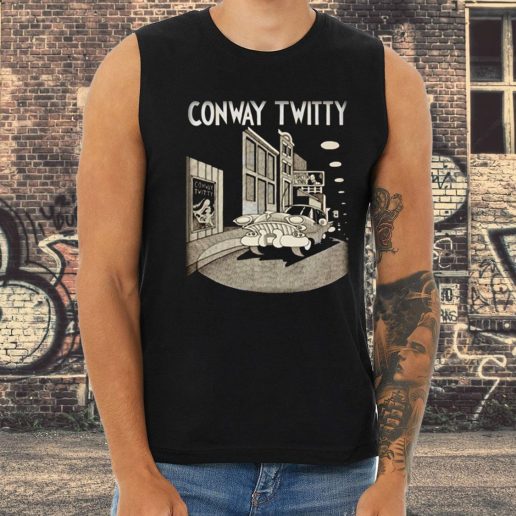 Athletic Tank Top Conway Twitty Singer 1