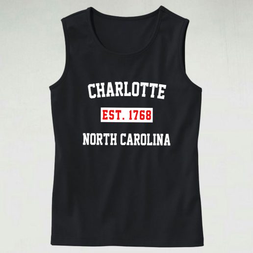 Charlotte Est 1768 North Carolina Tank Top 1