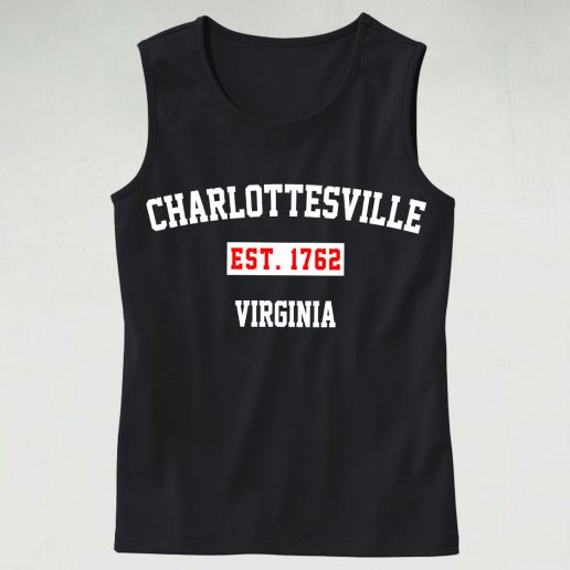 Charlottesville Est 1762 Virginia Tank Top 1