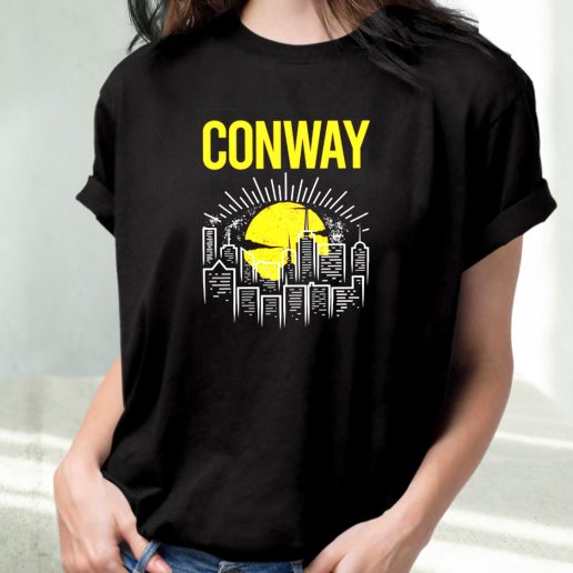 Classic T Shirt Conway Yellow Moon 1