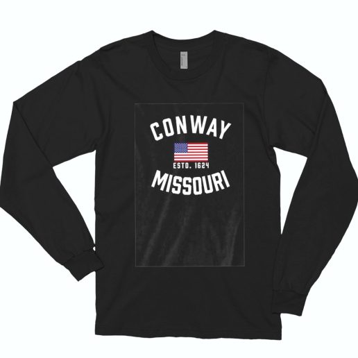 Conway Missouri Patriot Long Sleeve T Shirt 1