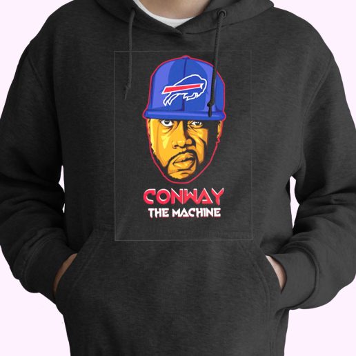 Conway The Machine With Hat Vintage Hoodie 1