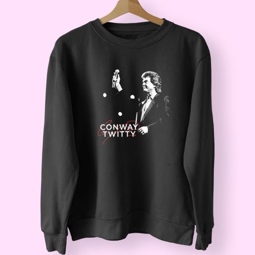 Conway Twitty Country Music Legend 90s Fashionable Sweatshirt 1
