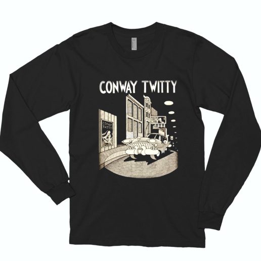 Conway Twitty Singer Long Sleeve T Shirt 1