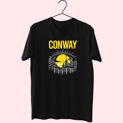 Conway Yellow Moon 90s Trendy T Shirt 1