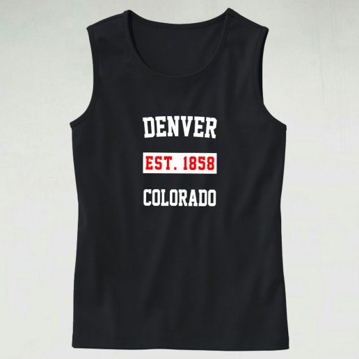 Denver Est 1858 Colorado Tank Top 1