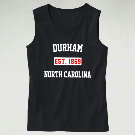 Durham Est 1869 North Carolina Tank Top 1