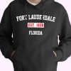 Fort Lauderdale Est 1838 Florida Vintage Hoodie 1