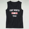 Fort Worth Est 1849 Texas Tank Top 1