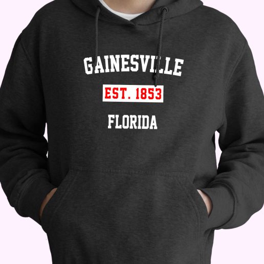 Gainesville Est 1853 Florida Vintage Hoodie 1