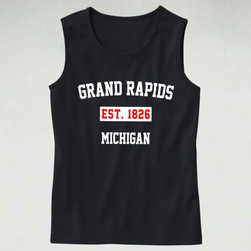 Grand Rapids Est 1826 Michigan Tank Top 1