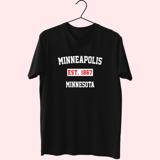 Minneapolis Est 1867 Minnesota Fashionable T shirt 1