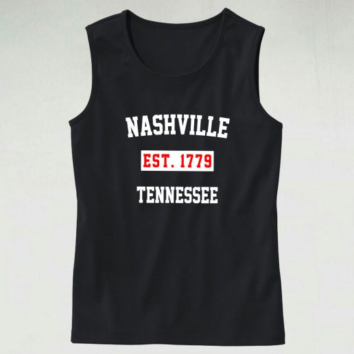 Nashville Est 1779 Tennessee Tank Top 1