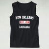 New Orleans Est 1718 Louisiana Tank Top 1