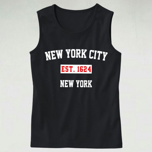 New York City Est 1624 New York Tank Top 1