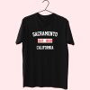 Sacramento Est 1839 California Fashionable T shirt 1