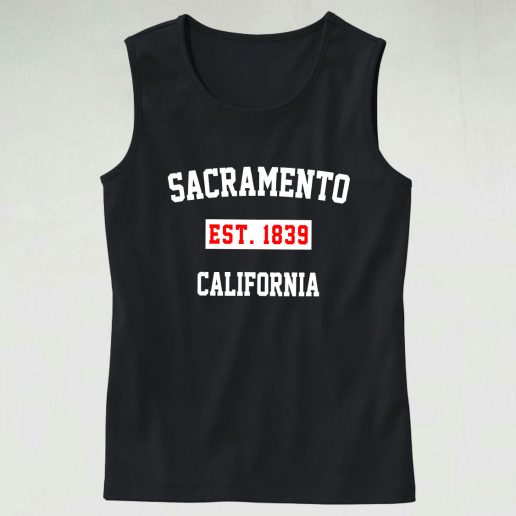 Sacramento Est 1839 California Tank Top 1