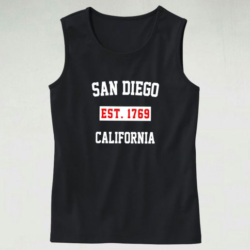 San Diego Est 1769 California Tank Top 1