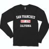 San Francisco Est 1776 California 90s Long Sleeve T shirt 1