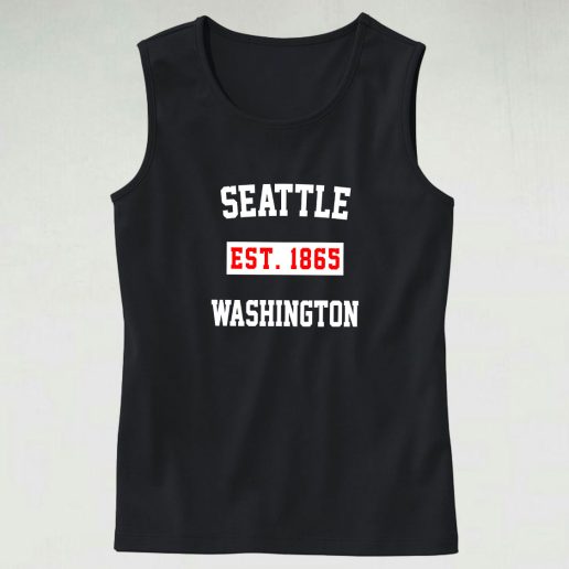 Seattle Est 1865 Washington Tank Top 1