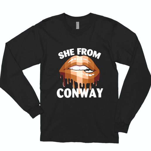 She From Conway Arkansas Long Sleeve T Shirt 1