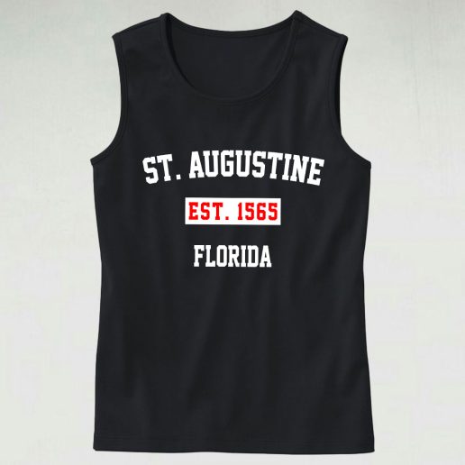 St. Augustine Est 1565 Florida Tank Top 1