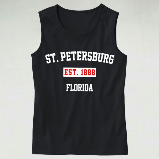 St. Petersburg Est 1888 Florida Tank Top 1