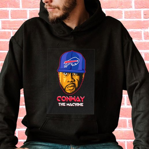 Streetwear Hoodie Conway The Machine With Hat 1