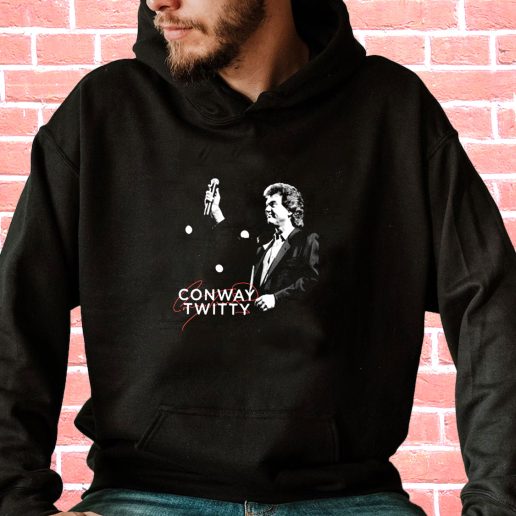 Streetwear Hoodie Conway Twitty Country Music Legend 1