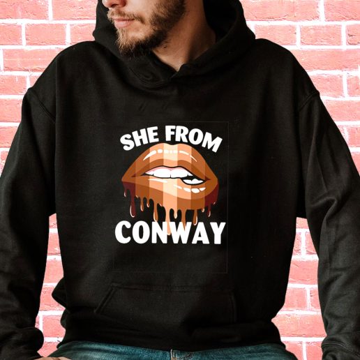 Streetwear Hoodie She From Conway Arkansas 1