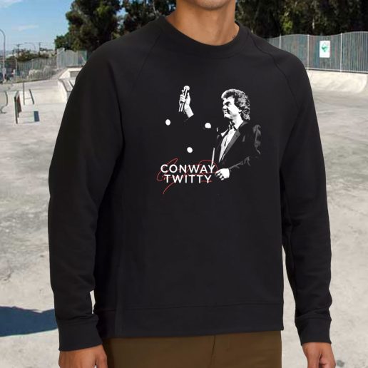 Streetwear Sweatshirt Conway Twitty Country Music Legend 1