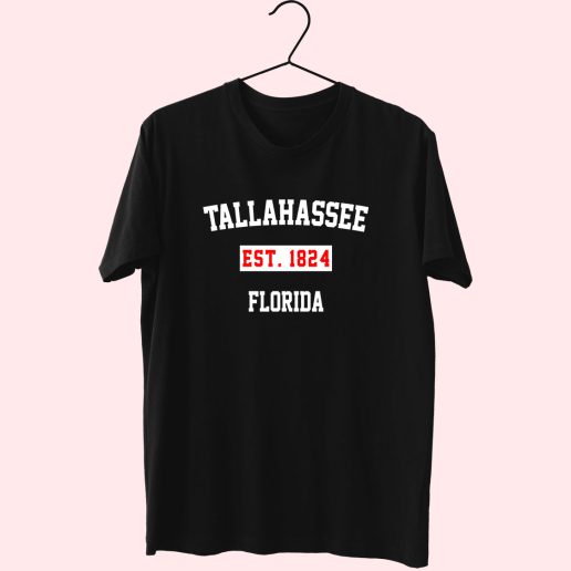 Tallahassee Est 1824 Florida Fashionable T shirt 1