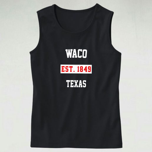 Waco Est 1849 Texas Tank Top 1