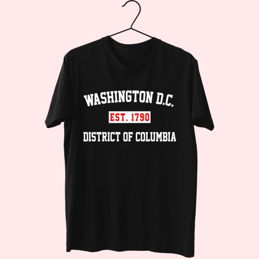 Washington Dc Est 1790 District Of Columbia Fashionable T shirt 1