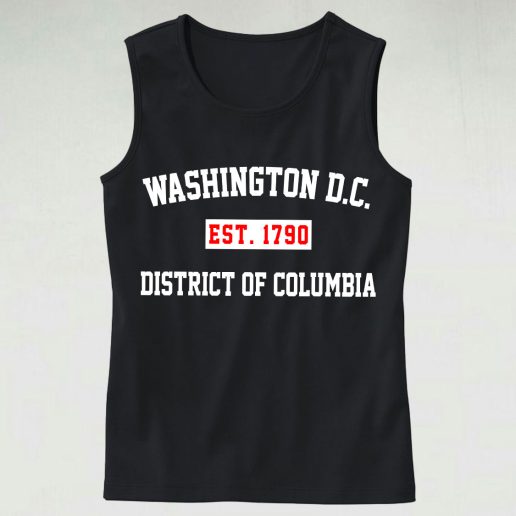 Washington Dc Est 1790 District Of Columbia Tank Top 1