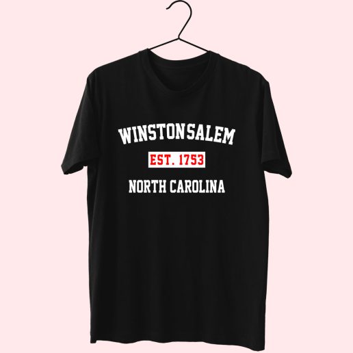 Winston Salem Est 1753 North Carolina Fashionable T shirt 1