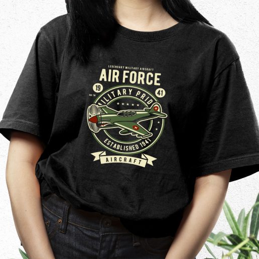 Aesthetic T Shirt Air Force Fashion Trends