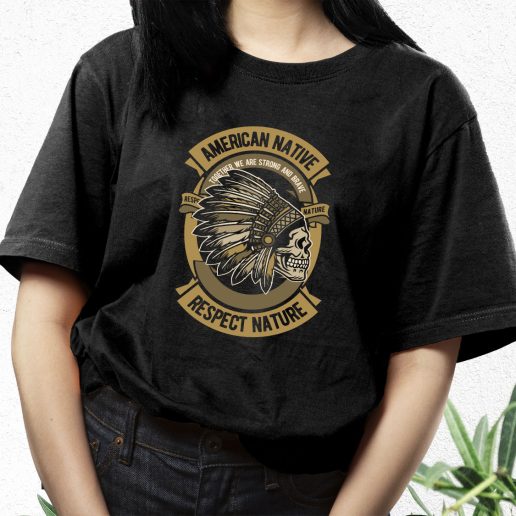 Aesthetic T Shirt American Native Fashion Trends