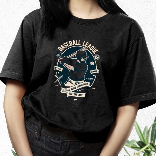 Aesthetic T Shirt Baseball League Fashion Trends