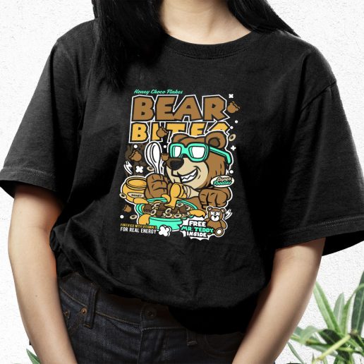 Aesthetic T Shirt Bear Bites Fashion Trends