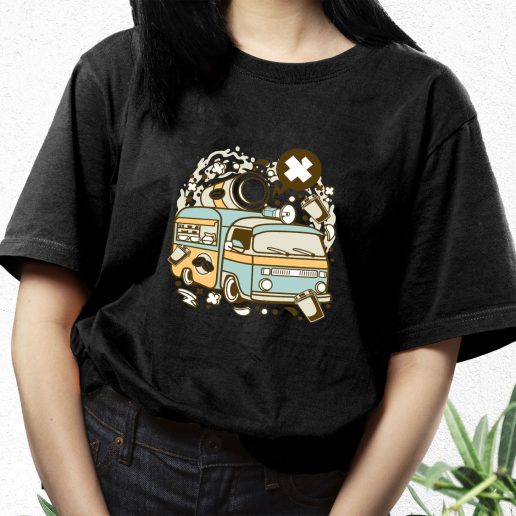 Aesthetic T Shirt Coffee Van Fashion Trends